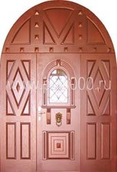 Арочная входная дверь c массивом и окном АР-2, цена 150 000  руб.